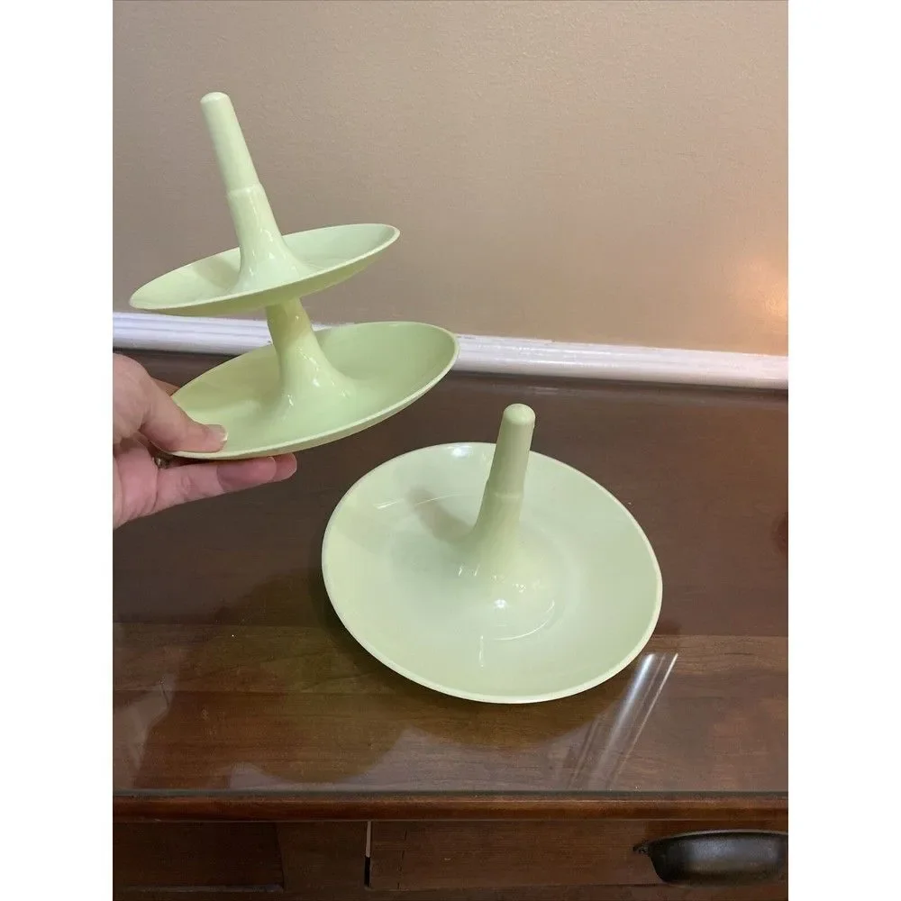 Koziol Etagere Babell Three Tier Serving Stand, Plastic, Preowned